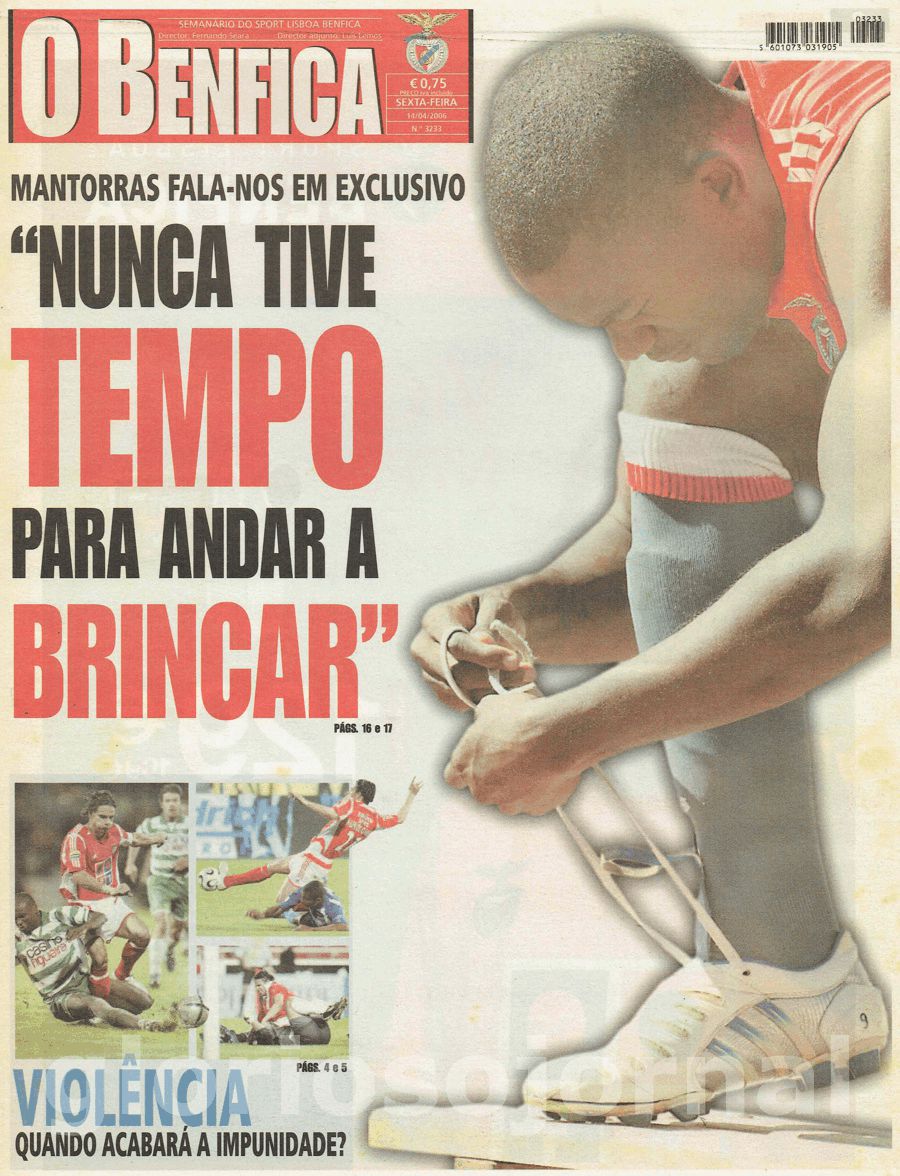 jornal o benfica 3233 2006-04-14